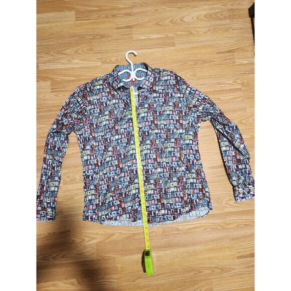 Au Noir Long Sleeves Men Shirt Size 7 Pre-Owned - Picture 8 of 9